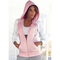 Bench. Loungewear Kapuzensweatjacke mit farblich abgesetzten Ärmeln, Loungeanzug