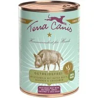Terra Canis Wildschwein mit Roter Bete, Kastanie und Chiasamen / getreidefrei 400, für: Hund