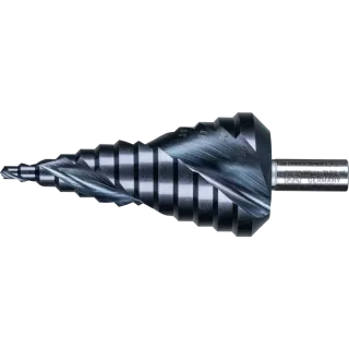 PFERD TOOLS Stufenbohrer HSS 3-Flächenschaft HICOAT beschichtet - 25201044