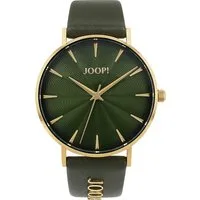 JOOP! Quarzuhr 2035044, Armbanduhr, Damenuhr, analog, Lederarmband