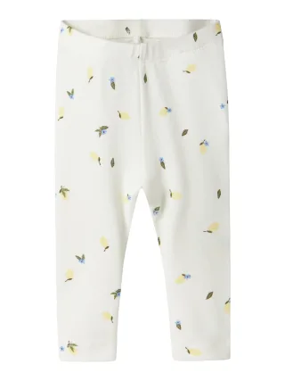 NAME IT - NBFFILLY LEGGING BOX cloud dancer - Gr. - 74