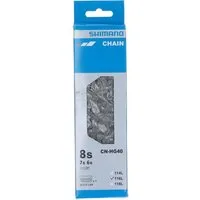 Shimano Fahrradkette SHIMANO Kette CN-HG40 Fahrradkette 6-/7-/8-fach 116 Glieder für Schalt