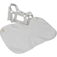 roba® Holzpferd Accessoires Set für roba Outdoor Spielpferd - Zubehör ab 3 Jahren, Decke & Halfter - Leicht abwischbare Mikrofaser - In Rosa oder Grau