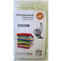 HAC24 Vakuumierbeutel 5x Aufbewahrungsbeutel Vakuumtaschen Kleideraufbewahrung Reisebeutel, 60x40 cm