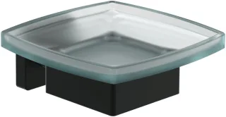Villeroy & Boch Seifenschale Elements - Striking 120x106x45mm Matt Black TVA152020000K5