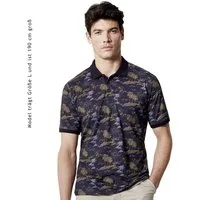 CASAMODA Poloshirt CASAMODA Polo-Shirt gemustert