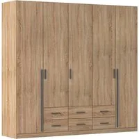 rauch Drehtürenschrank Kleiderschrank Garderobe GAMMA Breiten 91/136/181/226/271/315/360 cm (in 3 Ausstattungen BASIC/CLASSIC/PREMIUM (inkl. SOFT-CLOSE-Funktion) mit Schubladen, verschiedene Griff-Varianten TOPSELLER MADE IN GERMANY