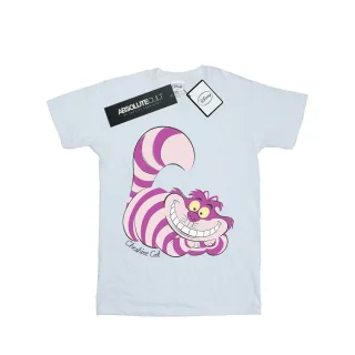 Disney - "Alice In Wonderland Cheshire Cat" T-Shirt für Mädchen (Weiß)