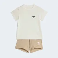 adidas Originals Trainingsanzug TEE SET (2-tlg), für Babys, 2-teilig, aus Baumwolle