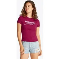 Tommy Jeans T-Shirt mit Logodruck auf der Brust