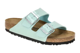 Birkenstock 1026934 Arizona BS Damen Pantoletten Gr?n - patent surf green, An...