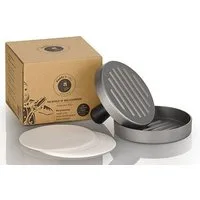 Buddy's Burgerpresse Buddy´s BBQ (1 St), Aluminium, mit 100 Blatt Papier, Ø 12 cm