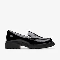 Clarks Clarks - Orinoco3 Edge Black Pat - Schwarz Slipper