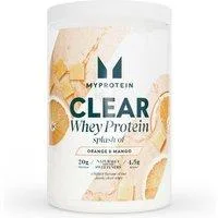 Clear Whey Isolat - 390G - 15Portionen - Orange & Mango - Splash