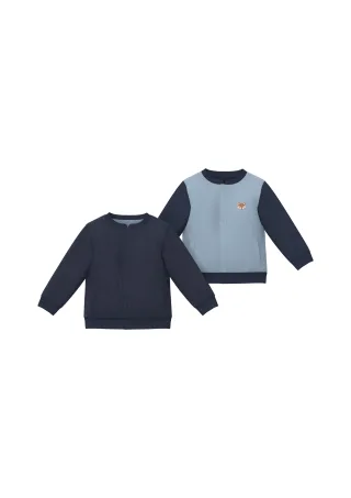 s.Oliver - Sweatshirt Jacke blau - Gr. - 68