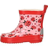 Playshoes Gummistiefel Halbschaft Marienkäfer Gummistiefel