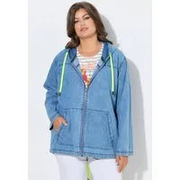 Laurasøn Sommerjacke Jeansparker Kapuze
