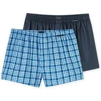 Schiesser Weiter Boxer Boxershorts Multipacks (2er Pack) mit Eingriff, Gummizug