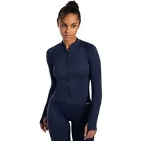 Smilodox Outdoorjacke Revia, Slim Fit Laufjacke mit Stehkragen & Daumenöffnungen, Workout Fitness Oberteil, elastisches Funktionsmaterial, Sportjacke