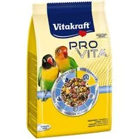 Vitakraft Pro Vita, Agaporniden Futter, 750g, Hauptfutter für: kleine Papageien