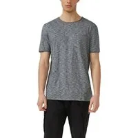 s.Oliver Kurzarmshirt Sommershirt meliert, mit Brusttasche