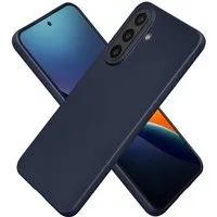 kwmobile Smartphone-Hülle Handyhülle für Samsung Galaxy A57 5G Hülle, Silikon Case metallisch schimmernd - Schutzhülle Cover
