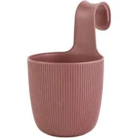 Engelland Blumentopf Blumentopf zum Hängen (Vorteils-Set, 1 St., Fassungsvermögen 2,3 Liter), UV-Beständig, Frostbeständig, Drainagesystem, ideal für Geländer/Zäune