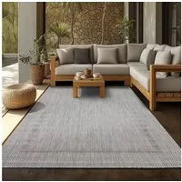 SIMPEX24 Outdoorteppich Unicolor - Einfarbig, Läufer, Höhe: 5 mm, Teppich Wetterfest Balkon Küchenteppich Flachgewebe Sisaloptik