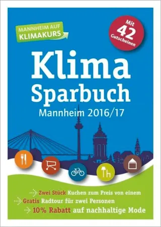Klimasparbuch Mannheim 2016/2017: Klima schützen & Geld sparen