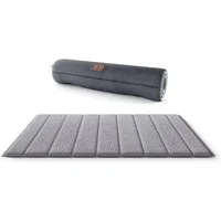 Knuffelwuff Hundematte Reisematte Linea Travel, Kuscheliges Velours mit Teddybezug