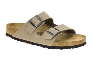Birkenstock 1032019 BS Arizona Herren Pantolette Grau Taupe Anatomisches Kork...