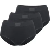 sloggi Maxislip 3er Pack Double Comfort T (Spar-Set, 3-St) Maxi Slip - Baumwolle - Atmungsaktiv