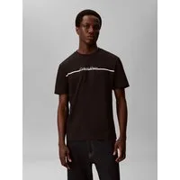 Calvin Klein T-Shirt Rundhalsausschnitt, Regular Fit, Logoschriftzug