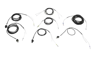 Original Kufatec Adapter Kabel Kabelbaum Parklenkassistent PLA - Einparkhilfe vorhanden für VW Passat B8 Arteon 3H7 T6.1 SH