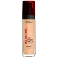 L'ORÉAL PARIS Foundation INFAILLIBLE 32H FRESH WEAR MAKE-UP FOUNDATION, wirkt bis zu 32 Stunden lang wie frisch aufgetragen