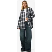Noisy may Karobluse NMZOE L/S CHECK SHIRT WVN NOOS Baumwollmischung