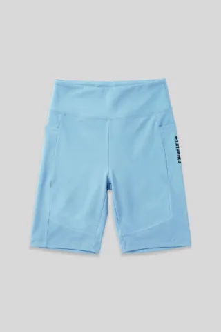 Hochtaillierte Sport-Leggings Shorts
