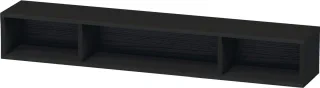 Duravit L-Cube Regalelement Eiche Schwarz Matt 800x140x120 mm - LC120001616 LC120001616