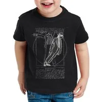 style3 T-Shirt Vitruvianischer Pop King jackson da vinci michael moonwalk