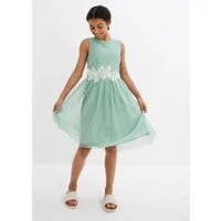 bonprix Midikleid festlicher Stil, aus Polyester, Regular Fit