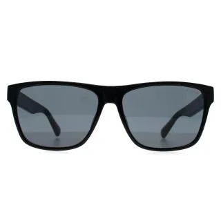 Guess GF5120 01A glÃ¤nzend schwarz grau Sonnenbrille