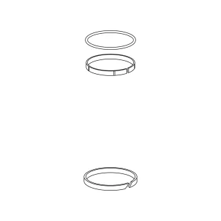 KWC Gleit-/Dichtungs-Set Küche, Auszugbrause 3600012394