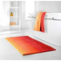 Dyckhoff Badematte Colori 09285, Höhe 14 mm, fußbodenheizungsgeeignet, Bio-Baumwolle, rechteckig