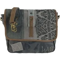 Sunsa Messenger Bag Damen Umhängetasche mit Mandala Design Crossbody Bag große Tasche