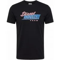 Diesel Rundhalsshirt Slim Fit Logo Shirt - T-DIEGOS-K37