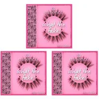 Essence Bandwimpern WHAT THE FAKE! FALSE LASHES, Cluster-Wimpern mit Falsche-Wimpern-Effekt