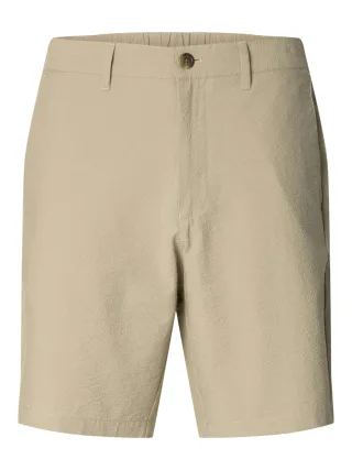 SELECTED MEN - SLHREGULAR-KARL SEERSUCKER SHORTS NOOS Pure Cashmere - Gr. - S