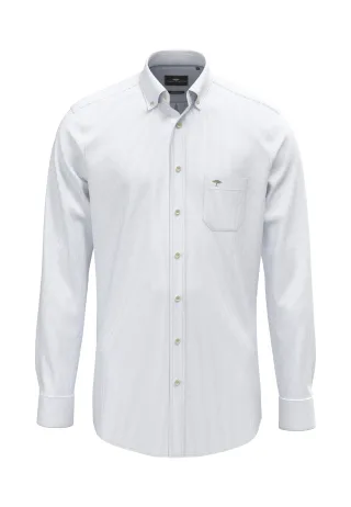 FYNCH-HATTON - Washed Oxford Fine Stripe,B.D., 1/1 - Gr. - 3XL