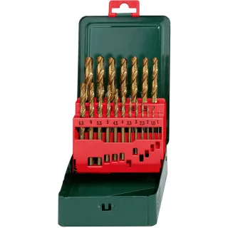 Metabo HSS-TIN Bohrerkassette-SP 19 teiliges Set - 627156000