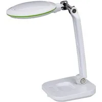 Lumeno Lupenlampe Lambda S Tischlupenleuchte mit 3 dpt, stufenlos dimmbar, LED fest integriert, Kaltweiß, 6500 K